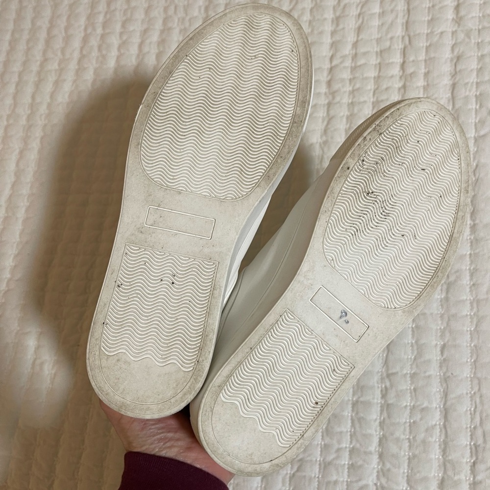 LOFT | White and Gold Sneakers - Picture 13 of 13